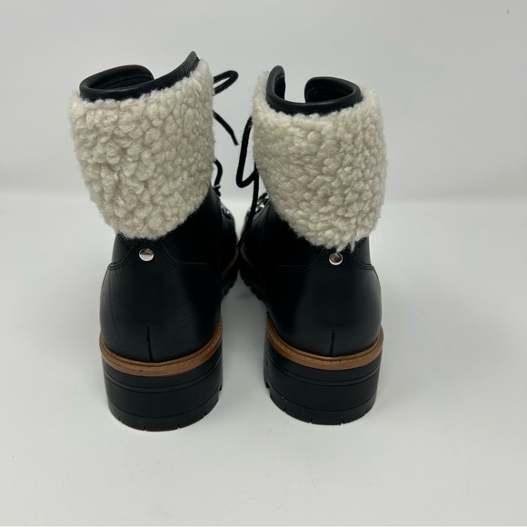 Marc Fisher Black Sherpa Boots - Picture 3 of 5